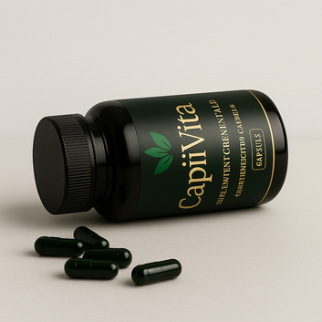 CapilVita – Suplemento Anticaída 💊 | Fortalece y Estimula el Crecimiento del Cabello 🌱 (30 cápsulas)